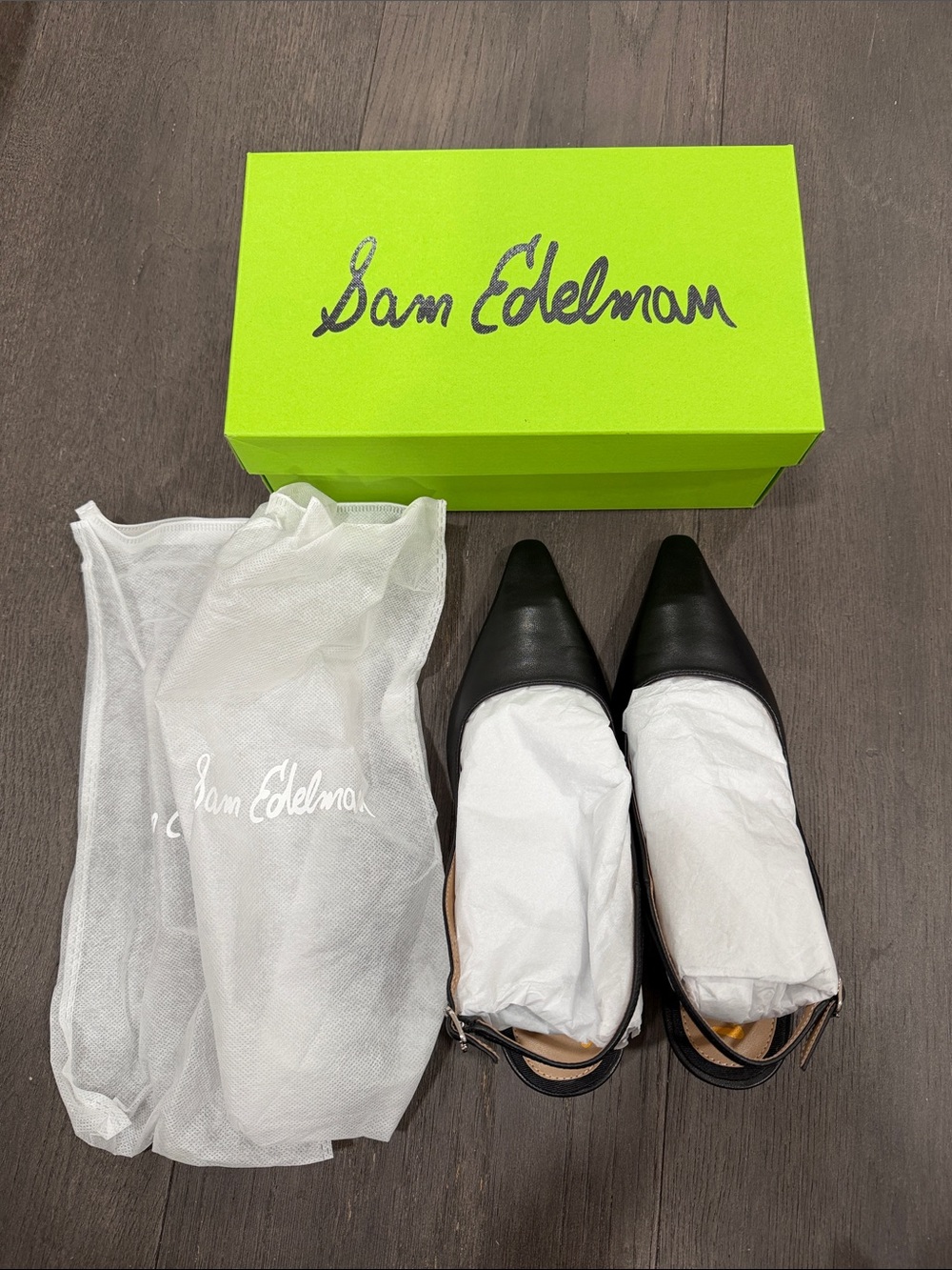Sam Edelman Bianka Sling back Heels - Picture 4 of 8